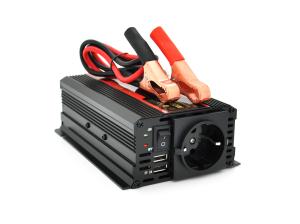 Інвертор напруги  CARMAER1500Вт 12/220V 2хUSB DC:5V/2A Q20