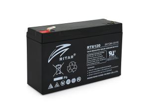 Акумуляторна батарея Ritar AGM  RT6120Ah 6V 12Ah Q10