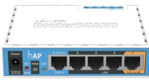 Роутер MikroTik hAP (RB951Ui-2ND)